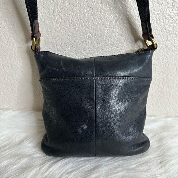Fossil Black Leather Crossbody Bag - Picture 10 of 13